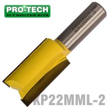 Pro-Tech Straight Bit 22mm X 38mm Cut 2 Flute Metric 1/2" Shank Pro-Tech Straight Bit 22mm X 38mm Cut 2 Flute Metric 1/2" Shank
