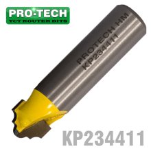 Pro-Tech Classical Bit Plunge Cutting 1/2" X 3/8" (7/32" Diameter) 1/2" Shank