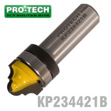 Pro-Tech Classical Plunge Cutting 3/4" X 1/2" With Top Bearing (5/32" Diameter)