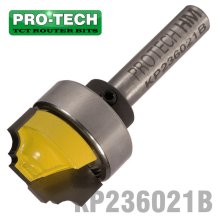 Pro-Tech Classical Pattern Plunge Cutting 3/4" X 7/16" With Top Bearing 1/4" S