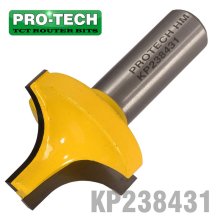 Pro-Tech Pierce & Round Over Bit 3/8" X 3/4" 1/2" Shank