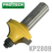 Pro-Tech Beading Bit 1 1/4" X 5/8" Radius 3/8" 1/2" Shank Pro-Tech Beading Bit 1 1/4" X 5/8" Radius 3/8" 1/2" Shank