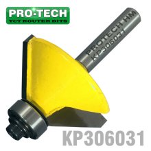 Pro-Tech Chamfer Bit 45? 1 7/16" X 5/8" 1/4"Shank Pro-Tech Chamfer Bit 45? 1 7/16" X 5/8" 1/4"Shank