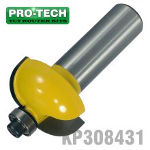 Pro-Tech Cove Bit 1 1/8" X 1/2" Radius 3/8" 1/2" Shank Pro-Tech Cove Bit 1 1/8" X 1/2" Radius 3/8" 1/2" Shank