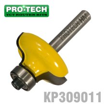 Pro-Tech Ogee Bit 1 1/4" X 1/2" Radius 3/16" 1/4" Shank Pro-Tech Ogee Bit 1 1/4" X 1/2" Radius 3/16" 1/4" Shank