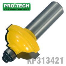 Pro-Tech Classical Cove 1 3/16" X 9/16" Radius 1/4" 1/2" Shank Pro-Tech Classical Cove 1 3/16" X 9/16" Radius 1/4" 1/2" Shank