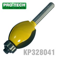 Pro-Tech Internal Bull Nose 7/8" 3/4" Half Radius Radius 3/16" 1/4" Shank