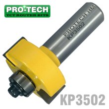 Pro-Tech Rabbeting Bit 1 1/4" X 3/8" Depth 3/8" 1/2"Shank