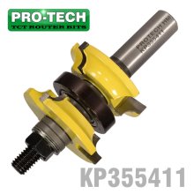 Pro-Tech Double Round Over Bit 1 3/4" X 9.5-28.6mm 1/2"Shank