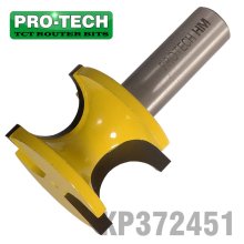 Pro-Tech External Bull Nose 3/4" X 27.8mm Full Radius 19mm 1/2" Shank Pro-Tech External Bull Nose 3/4" X 27.8mm Full Radius 19mm 1/2" Shank