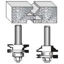 Pro-Tech Style & Rail Set 1 5/8" X 1" Two Piece Ogee 1/2" Shank Pro-Tech Style & Rail Set 1 5/8" X 1" Two Piece Ogee 1/2" Shank