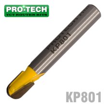 Pro-Tech Core Box Bit 1/4" X 1/4"Sh Pro-Tech Core Box Bit 1/4" X 1/4"Sh