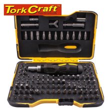 Tork Craft Screwdriver Insert Bit Set 101 Pce In Storage Case All Bit Types Inclu Tork Craft Screwdriver Insert Bit Set 101 Pce In Storage Case All Bit Types Inclu