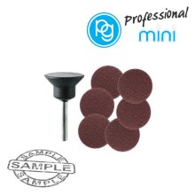 PG Mini Backing Pad 20mm.Sh 3.2mm + Sanding Discs.6pcs PG Mini Backing Pad 20mm.Sh 3.2mm + Sanding Discs.6pcs