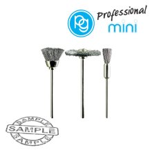 PG Mini Assorted Steel Brushes. 3pcs