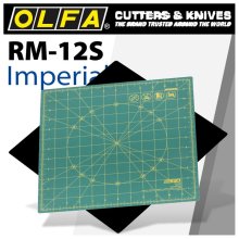 Olfa Rotating Mat Inches Grid 12 X 12 300 X 300mm Olfa Rotating Mat Inches Grid 12 X 12 300 X 300mm