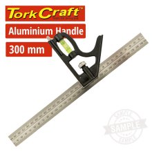 Tork Craft Alumminium Handle Combination Square Tork Craft Alumminium Handle Combination Square