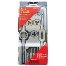 Tork Craft 12pc Ws Tap & Die Set - Plastic Case Tork Craft 12pc Ws Tap & Die Set - Plastic Case