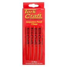 Tork Craft Carpenters Pencil 175mm - 12 Per Box Tork Craft Carpenters Pencil 175mm - 12 Per Box