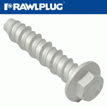 RAWLPLUG Concrete Screwbolt M14 17X80Mm Hex Flange Zinc Fl X20-Box RAWLPLUG Concrete Screwbolt M14 17X80Mm Hex Flange Zinc Fl X20-Box