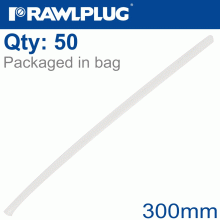 RAWLPLUG 300Mm Extention Tube X50 Per Bag RAWLPLUG 300Mm Extention Tube X50 Per Bag