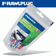 RAWLPLUG Bathroom Accessory Kit 37 Pce Dra02X6 Sm05X6 Uno 6.7 With Screws RAWLPLUG Bathroom Accessory Kit 37 Pce Dra02X6 Sm05X6 Uno 6.7 With Screws