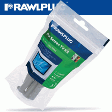 RAWLPLUG Flat Screen Tv Kit RAWLPLUG Flat Screen Tv Kit