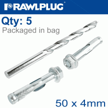 RAWLPLUG Garden Gate Kit Kt10050 X4 With 10Mm Drill RAWLPLUG Garden Gate Kit Kt10050 X4 With 10Mm Drill