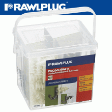RAWLPLUG Nyl & Metal Mix For Drywll+Screws X400-Tub RAWLPLUG Nyl & Metal Mix For Drywll+Screws X400-Tub
