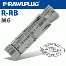 RAWLPLUG R-Rb Rawlbolt Shield Only M06W Box Of 100 RAWLPLUG R-Rb Rawlbolt Shield Only M06W Box Of 100