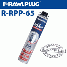RAWLPLUG 65 Polyurethane Gun Foam RAWLPLUG 65 Polyurethane Gun Foam