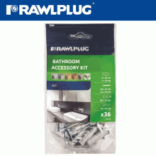 RAWLPLUG Bathroom Accessory Kit RAWLPLUG Bathroom Accessory Kit