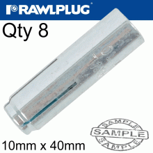 RAWLPLUG Wedge Anchor 10X40Mm X8 -Bag