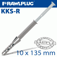 RAWLPLUG Nyl Frame Fixing + Short Expansion Zone 10Mmx135Mm X4 -Bag RAWLPLUG Nyl Frame Fixing + Short Expansion Zone 10Mmx135Mm X4 -Bag