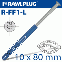 RAWLPLUG Nyl Frame Fixing Zp + Csk Screw 9.8Mmx80Mm X6 -Bag RAWLPLUG Nyl Frame Fixing Zp + Csk Screw 9.8Mmx80Mm X6 -Bag