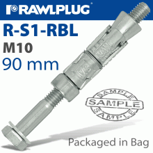 RAWLPLUG Rawlbolt Shield Anchor M10X90Mm 4 Per Bag RAWLPLUG Rawlbolt Shield Anchor M10X90Mm 4 Per Bag