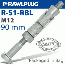 RAWLPLUG Rawlbolt Shield Anchor M12X75Mm 2 Per Bag RAWLPLUG Rawlbolt Shield Anchor M12X75Mm 2 Per Bag