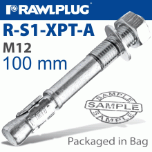 RAWLPLUG Throughbolt 12X100Mm X2 -Bag RAWLPLUG Throughbolt 12X100Mm X2 -Bag