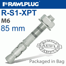 RAWLPLUG Throughbolt M6X85X25Mm 4 -Bag RAWLPLUG Throughbolt M6X85X25Mm 4 -Bag
