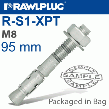 RAWLPLUG Throughbolt M8X95X30Mm 4 -Bag RAWLPLUG Throughbolt M8X95X30Mm 4 -Bag