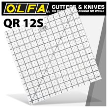 Olfa Quilt Ruler Imperial 12in X 12in Olfa Quilt Ruler Imperial 12in X 12in