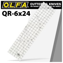 Olfa Quilt Ruler Imperial 6in X 24in Olfa Quilt Ruler Imperial 6in X 24in