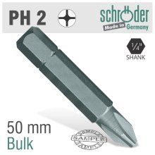 Schroder Phil.No.2x50mm Classic Insert Bit Schroder Phil.No.2x50mm Classic Insert Bit