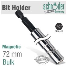 Schroder Bit Holder Magnetic 72 X 11.1mm Schroder Bit Holder Magnetic 72 X 11.1mm
