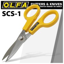 Olfa Scissors W/Serrated Ss Blades Olfa Scissors W/Serrated Ss Blades