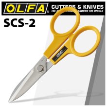Olfa Scissors W/Serrated Ss Blades Olfa Scissors W/Serrated Ss Blades