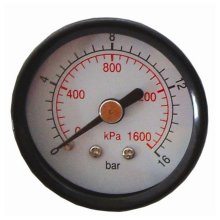 Air Craft Pressure Gauge 50mm Rear 1/8" Air Craft Pressure Gauge 50mm Rear 1/8"