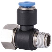 Pu Hose Fitting Tee 4mm X 1/8"F X 1/8"M Pu Hose Fitting Tee 4mm X 1/8"F X 1/8"M