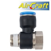Pu Hose Fitting Tee 12mm X 3/8"F X 3/8"M Pu Hose Fitting Tee 12mm X 3/8"F X 3/8"M