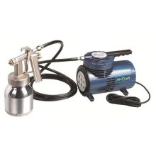 Air Craft Compressor & Low Pressure Spray Gun Kit With Hose (As188)